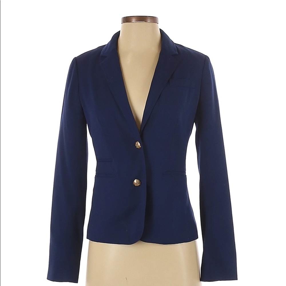 NWT Banana Republic navy blazer size 0